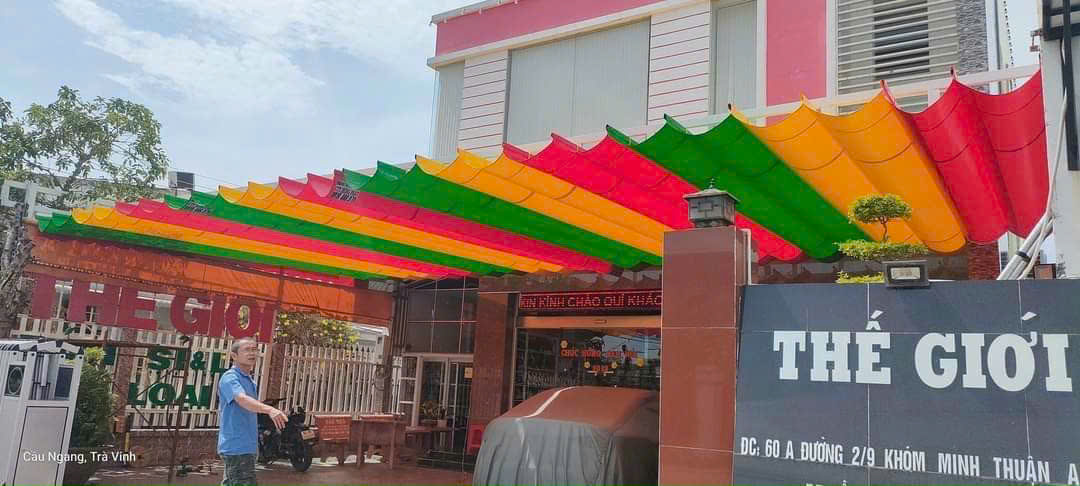 Cung Cấp Vải Bạt May Ép Bạt Mái Che Xếp Bạt Kéo Tại TÂY NINH  ,GIÁ 70 K